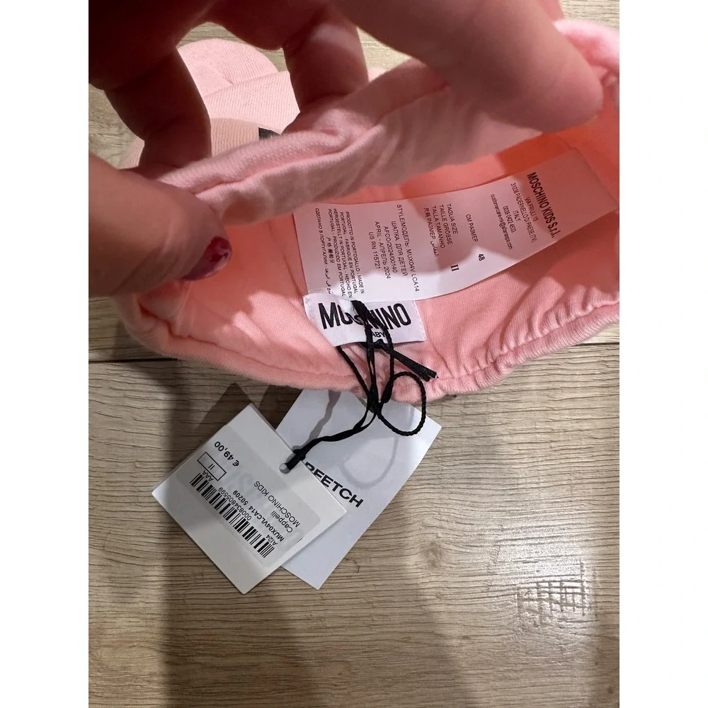 Moschino kids pink